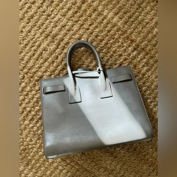 Saint Laurent Sac Du Jour Gray - Picture 2 of 5